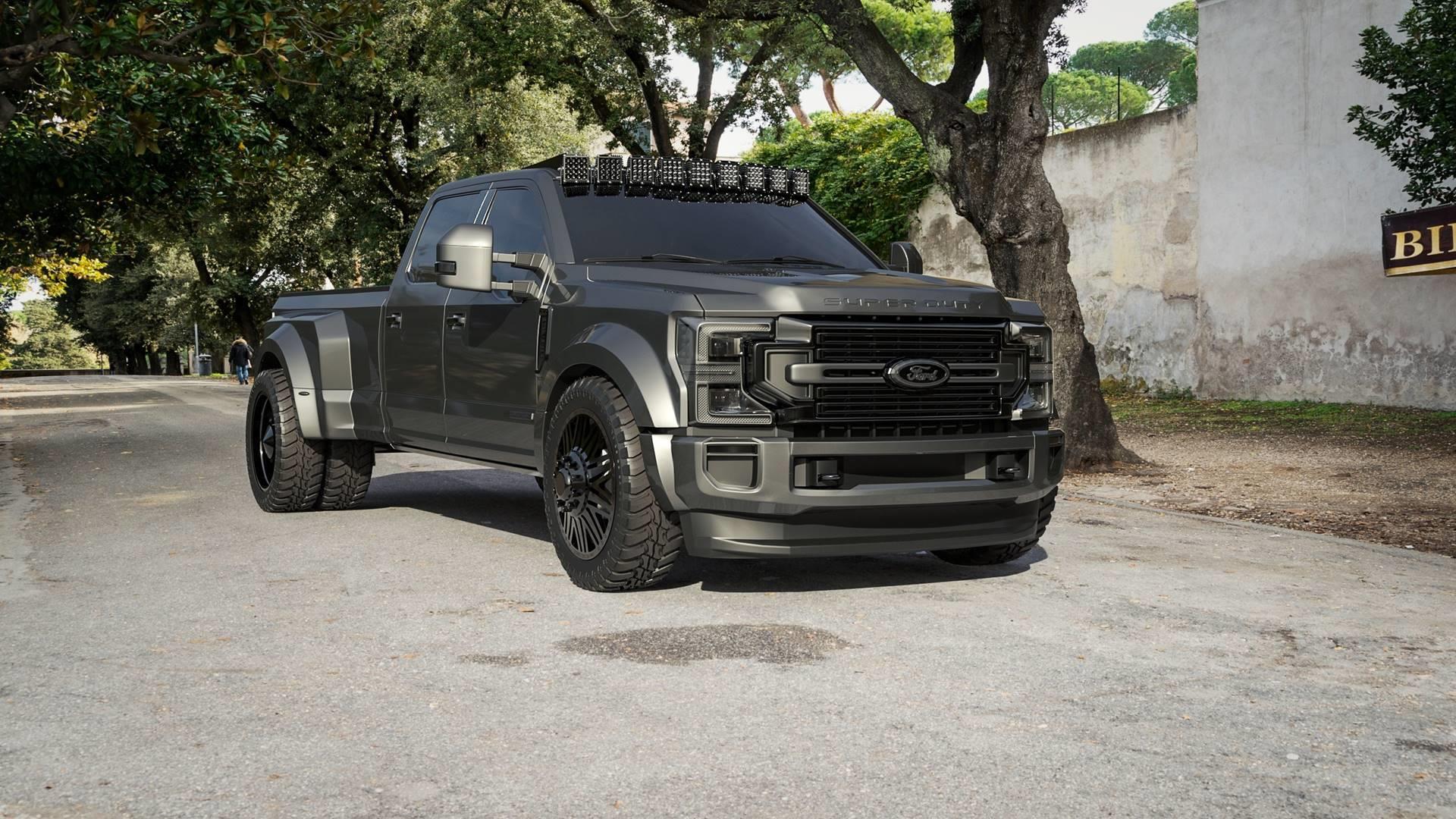Ford Deberti Design F450 Super Duty Platinum Wallpaper And