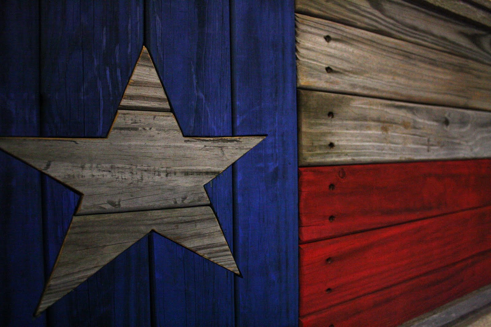 Chris Work Shop Texas Flag