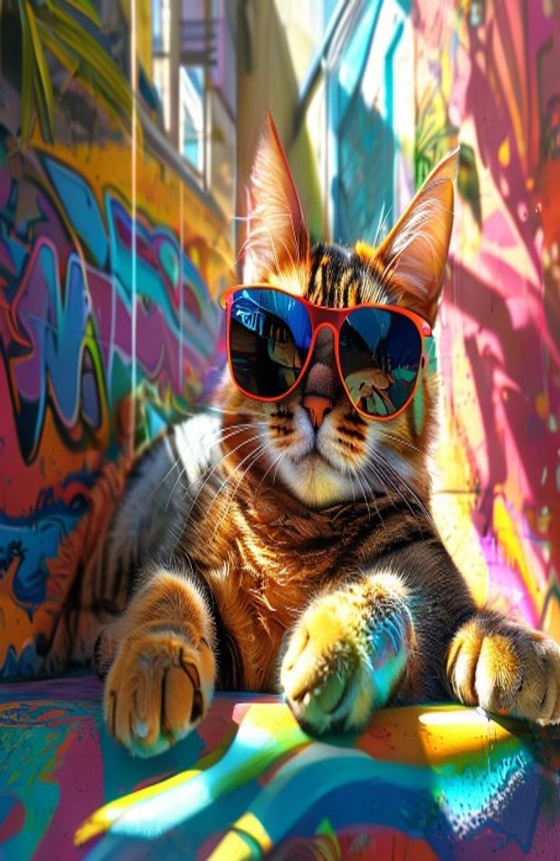 Cool Cat Hd Wallpaper