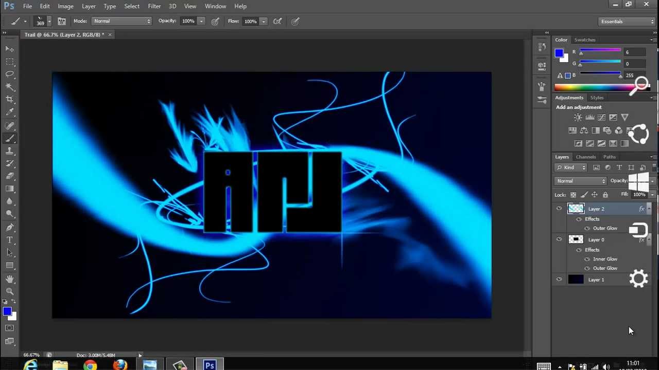 How To Create A Cool Wallpaper In Photoshop Cs6