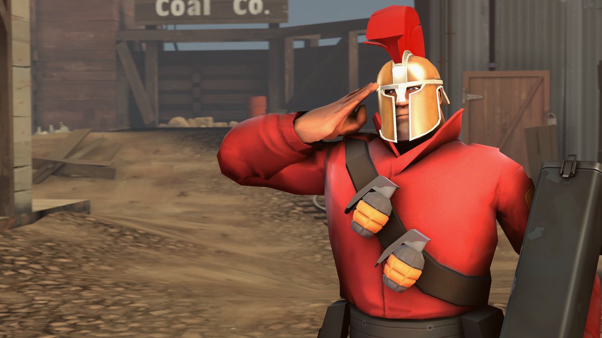 Sfm Tf2 Loadout Soldier Spartacus3321 By 360prankster On