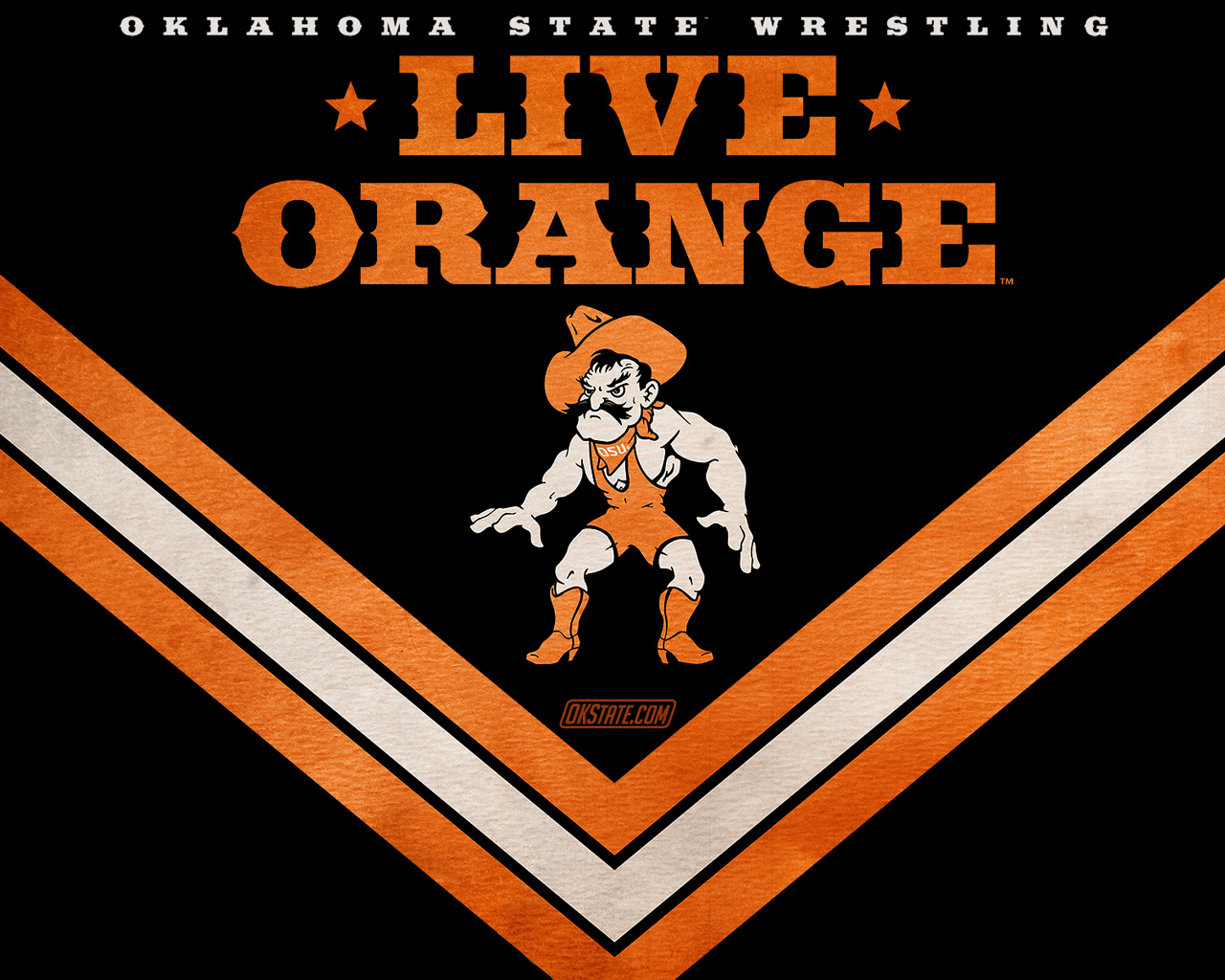 Cowboy Wrestling Desktop Wallpaper Oklahoma State University