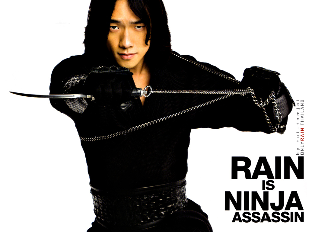 Rain Ninja Assassin Wallpaper HDq