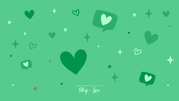 Beautiful Green Heart Wallpaper For Phone And Computer