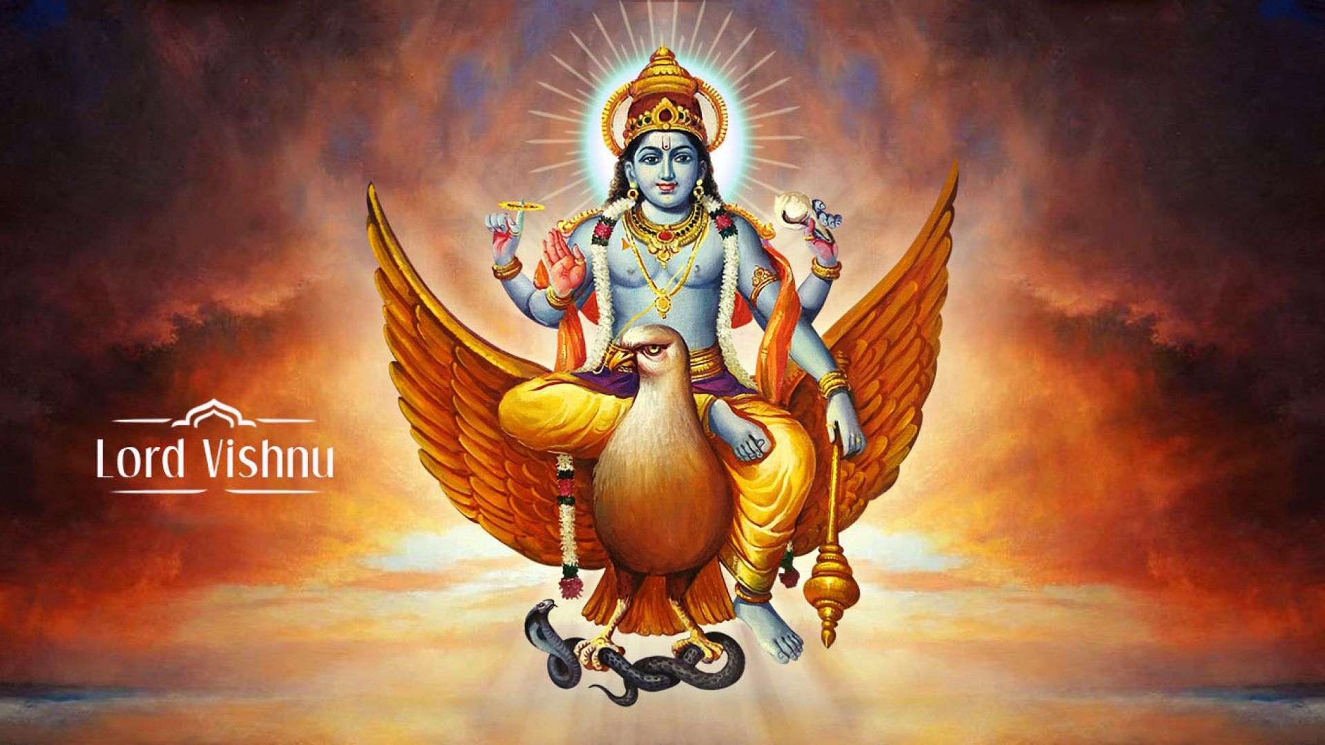 Lord Vishnu HD Wallpaper For Laptop Tradition Mythology Wallpaperuse