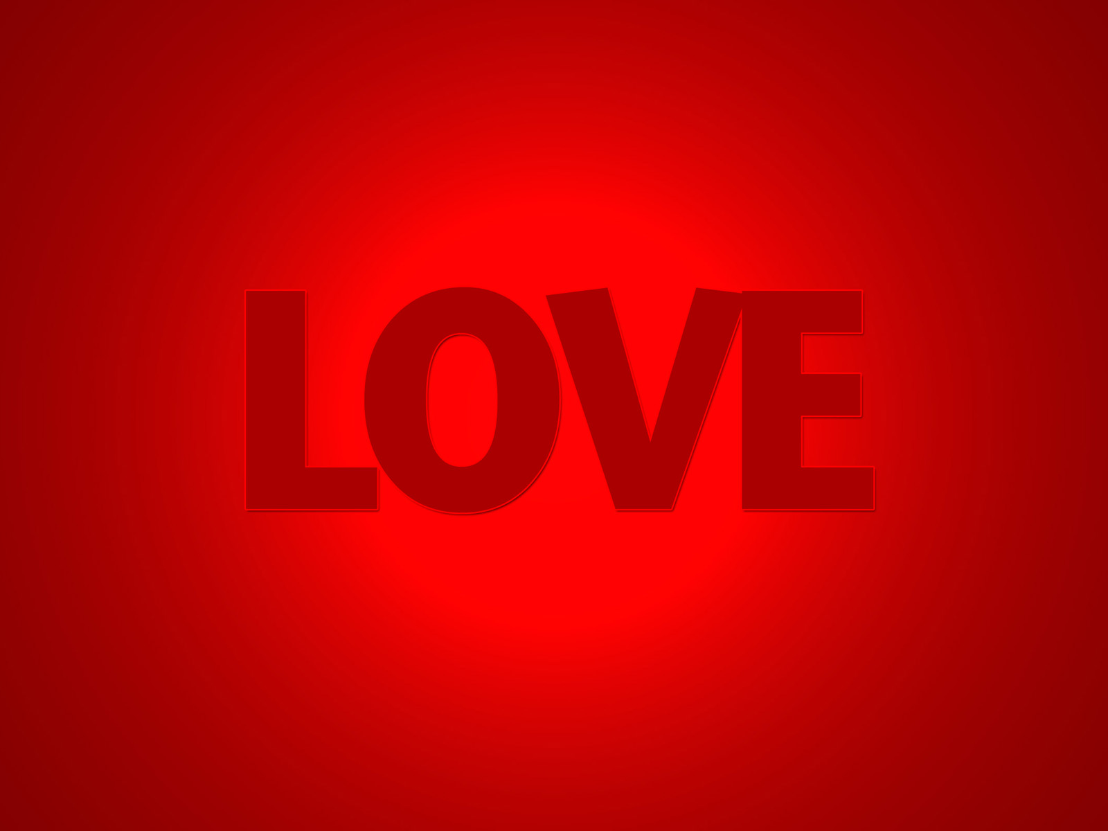 All Love Wallpaper Red Color