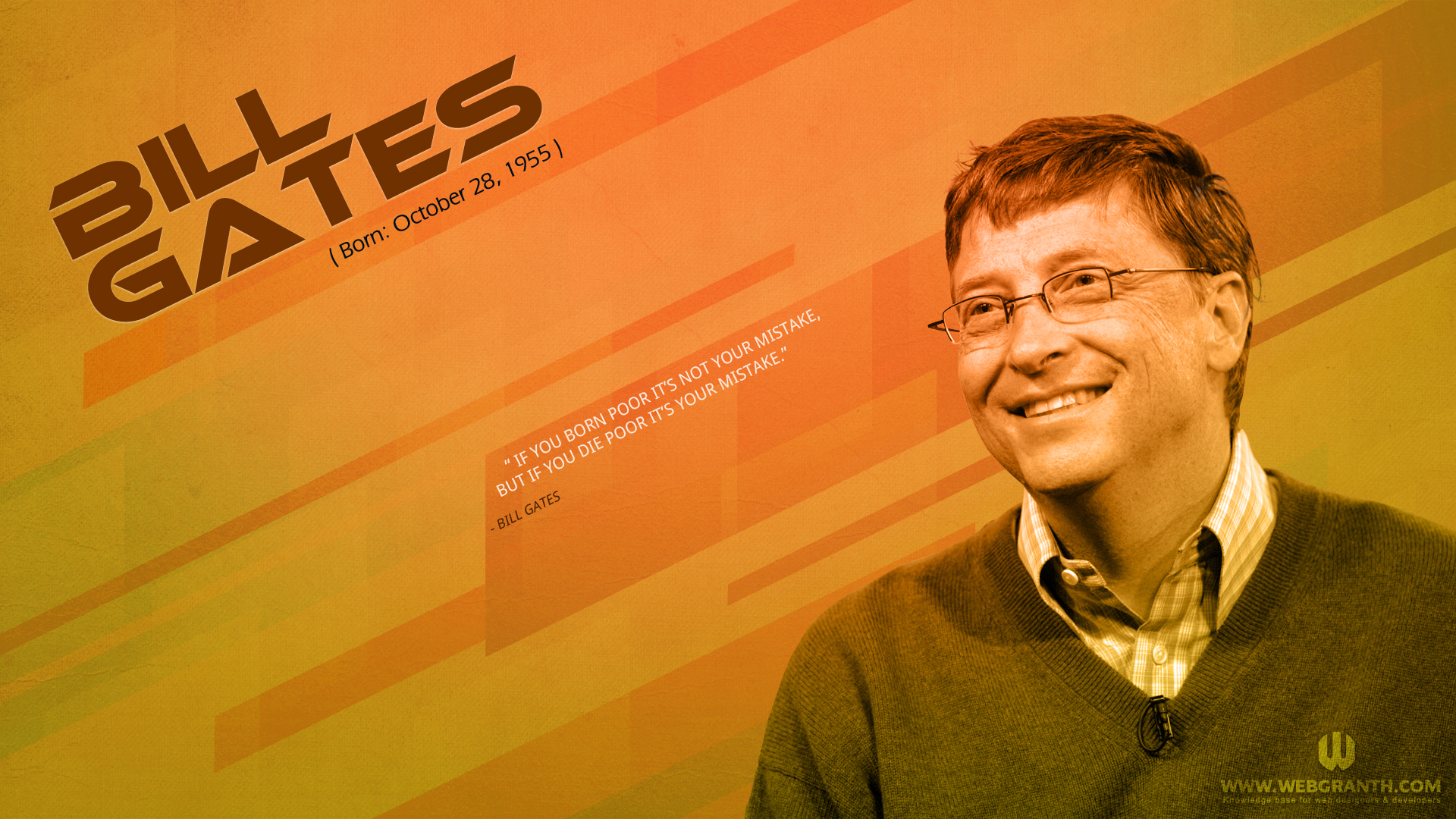 July Calendar Wallpaper For Microsoft Founder Bill Gates