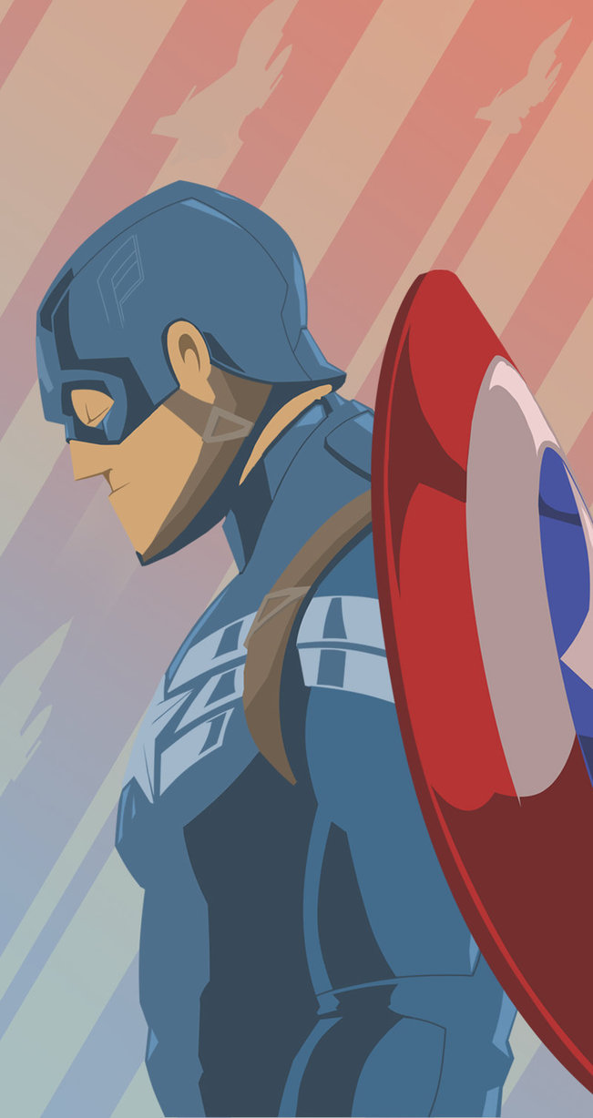 Captain America Wallpaper For iPhone 5s 5c By Bigchomper On