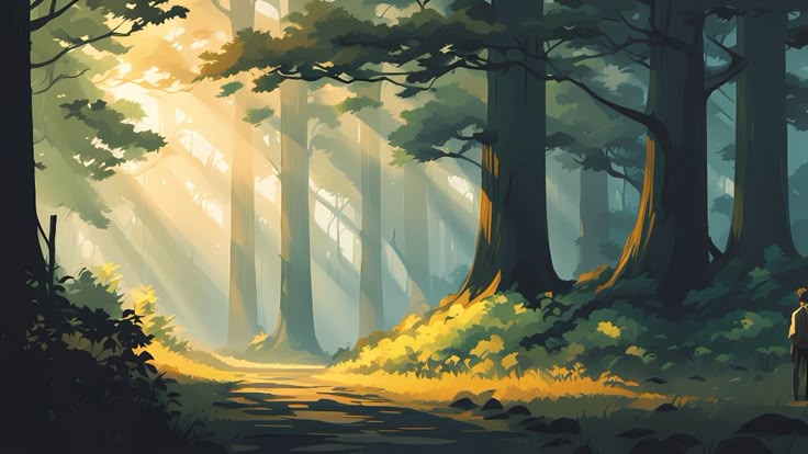 Anime Scenery Aesthetic Wallpaper