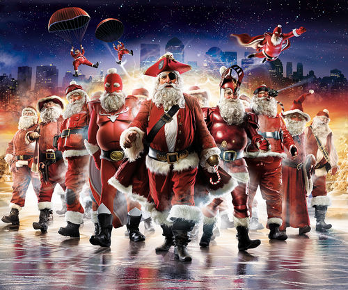 Home Samsung Epic Holidays Christmas Superheroes