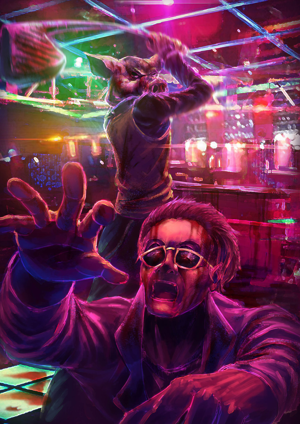Hotline Miami Wallpaper By Thebossforever On Newgrounds