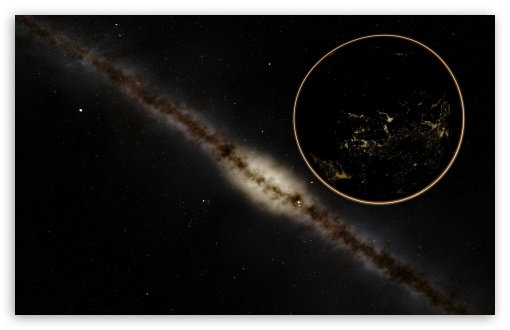 Earth Milky Way HD Desktop Wallpaper High Definition Mobile