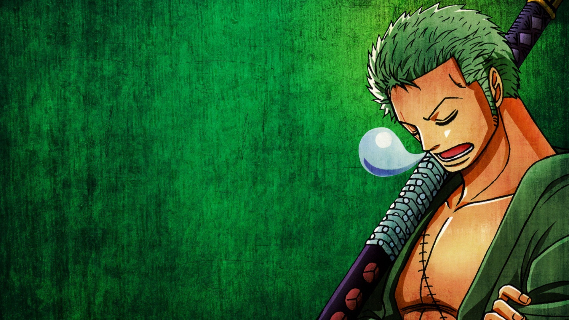 One Piece Bubbles Roronoa Zoro Wallpaper HD