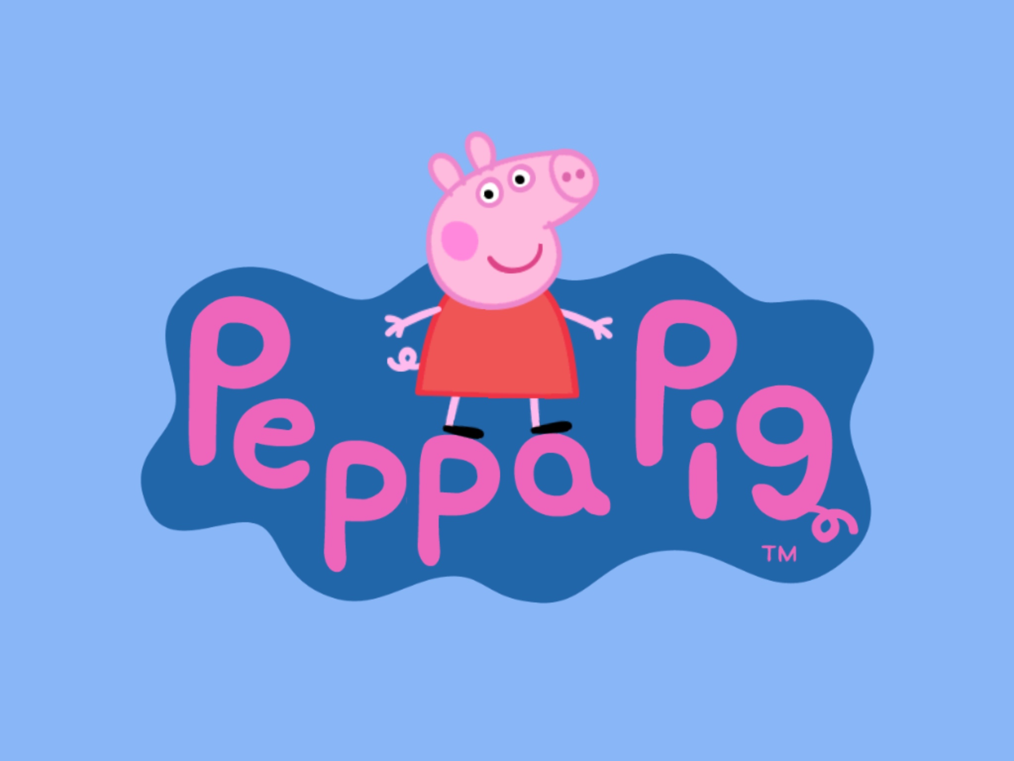 Papel de parede de Casa Peppa Pig 4K para celulares e tablets