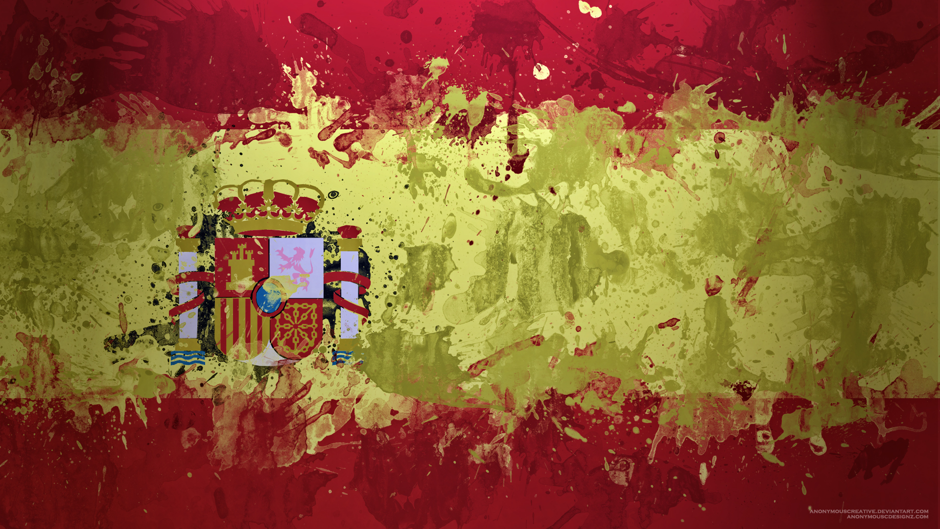 Flag Spain Wallpaper