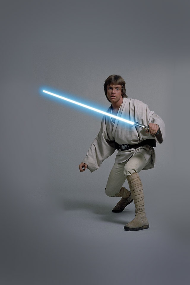 Luke Skywalker Star Wars iPhone Wallpaper