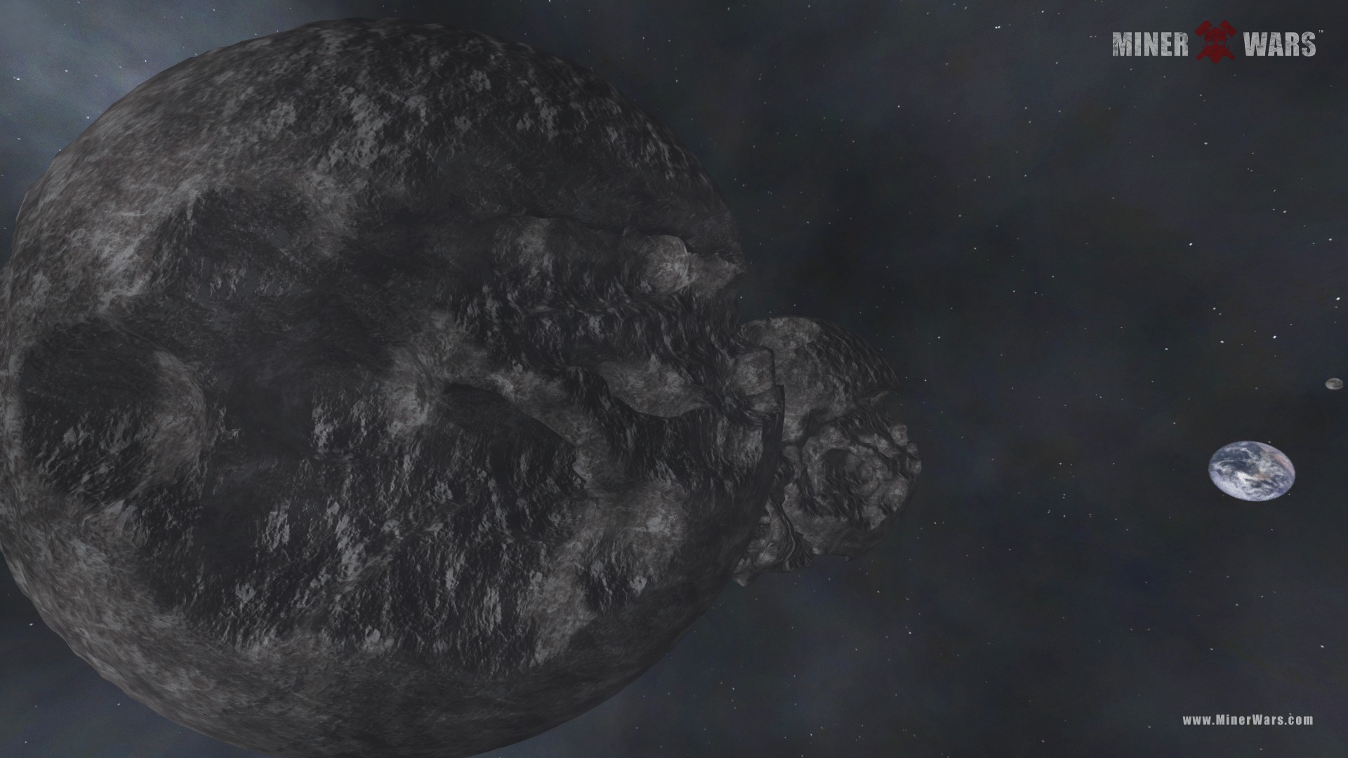 Very Large Asteroid Wallpaper