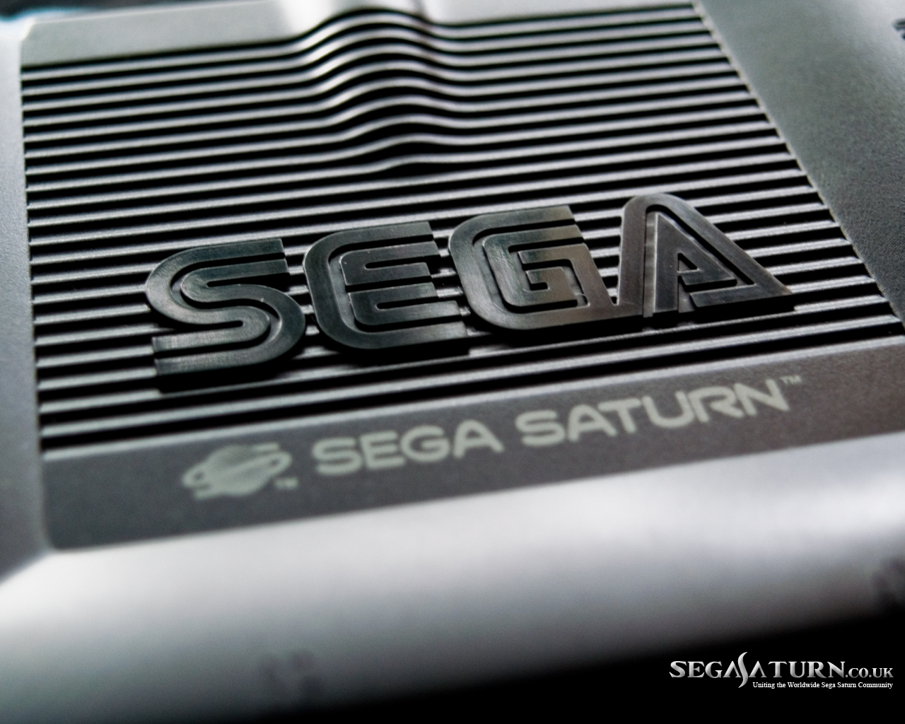 Sega Saturn Logo Closeup Wallpaper