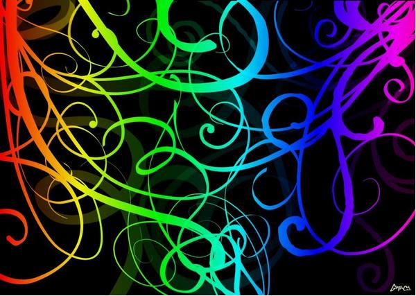 Really Cool Colorful Background