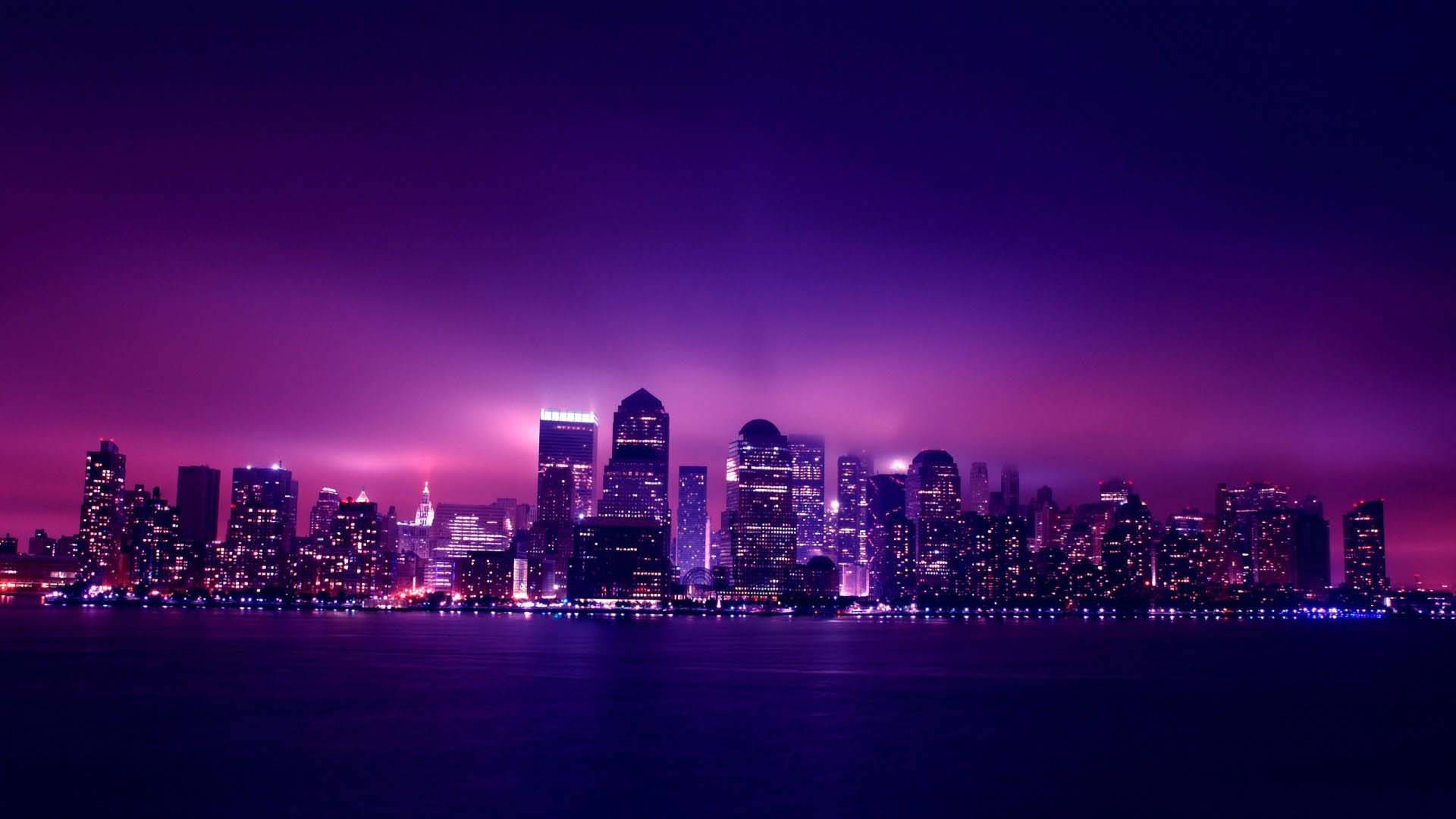 Violet Aesthetic Wallpaper