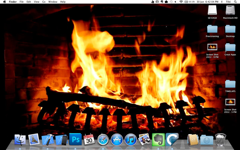 Desktop Fireplace
