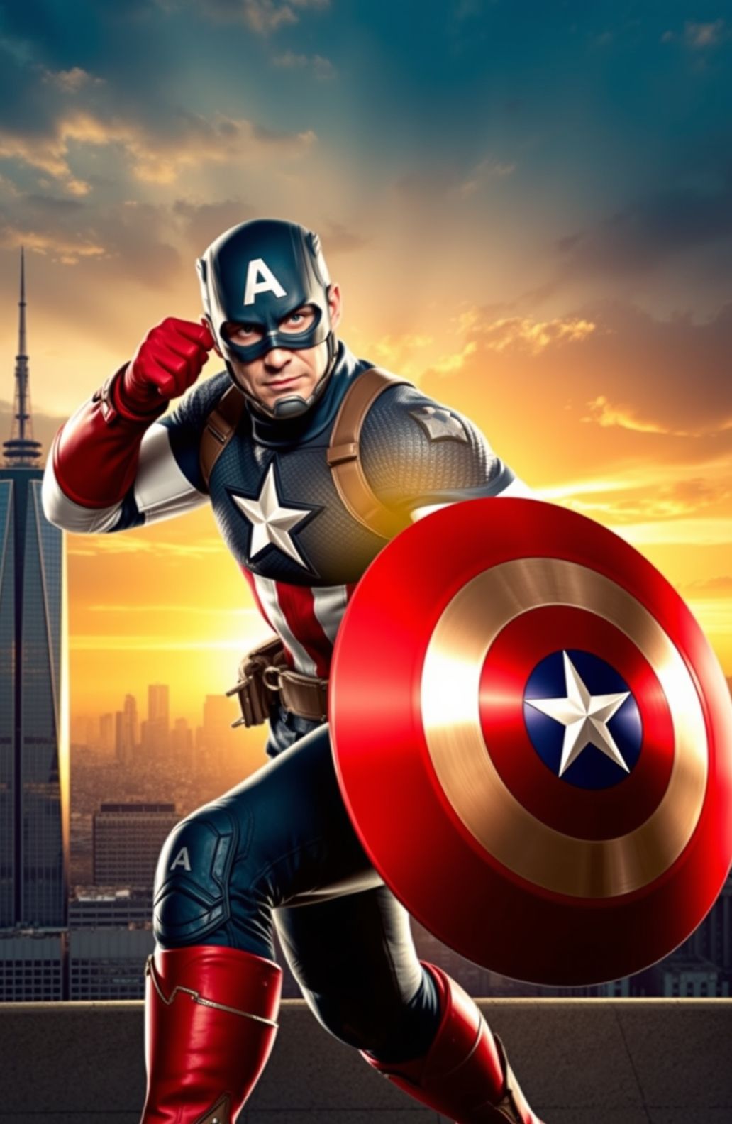 Captain America HD Wallpaper 1080p