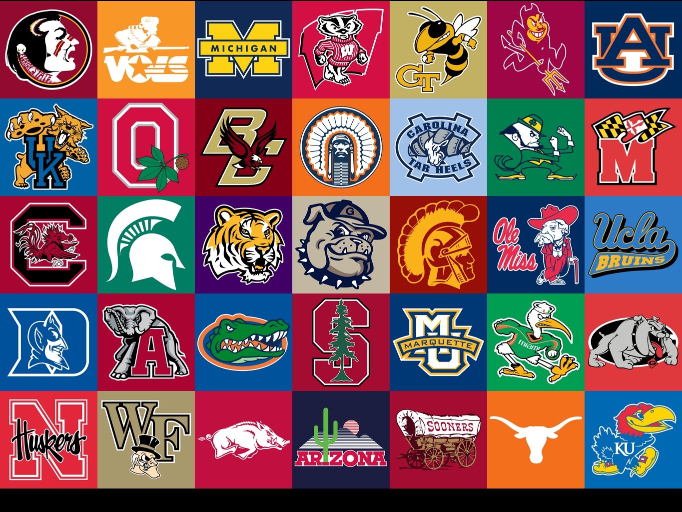 college football logos college football logos college football logos 1365x1024