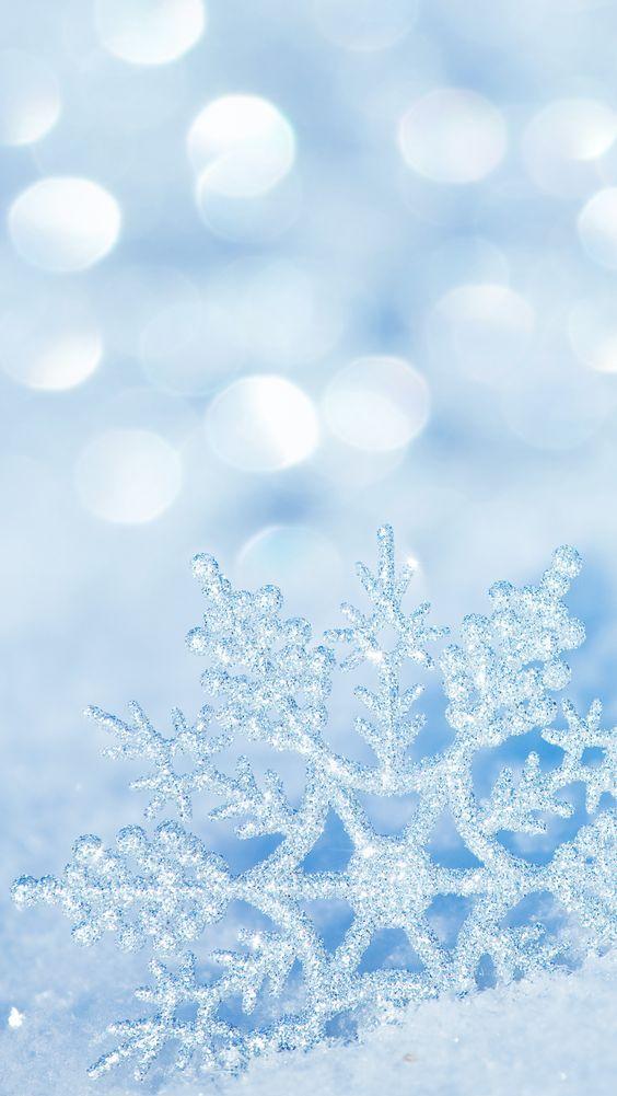 Winter Snowflake iPhone Plus Wallpaper Nh T K Ngh Thu