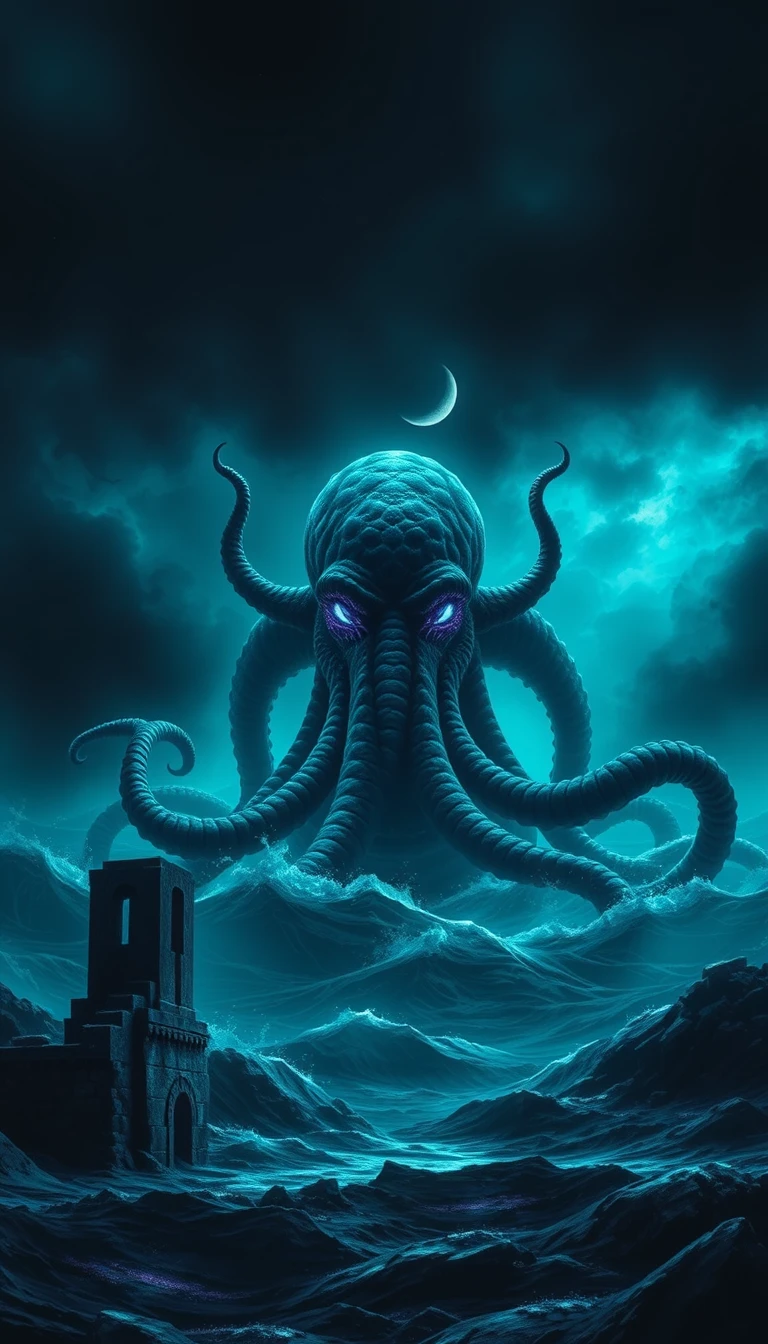 Cthulhu Phone Wallpaper