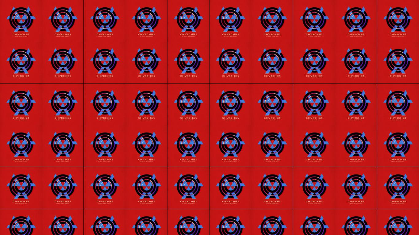 Chvrches Tiled Desktop Wallpaper