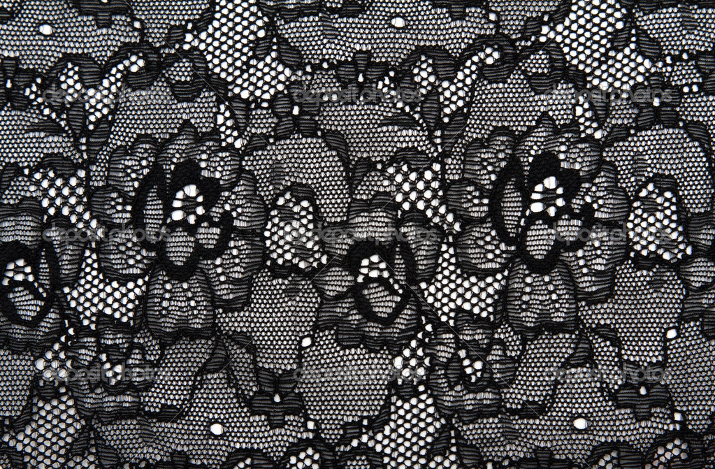 Black Lace Patternbackground From With Pattern Form