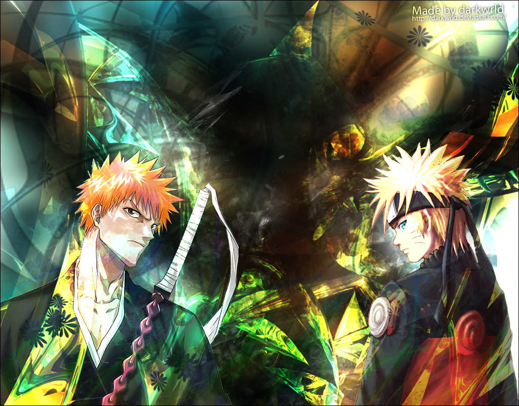 Bleach and Naruto Wallpapers  Top Free Bleach and Naruto Backgrounds   WallpaperAccess