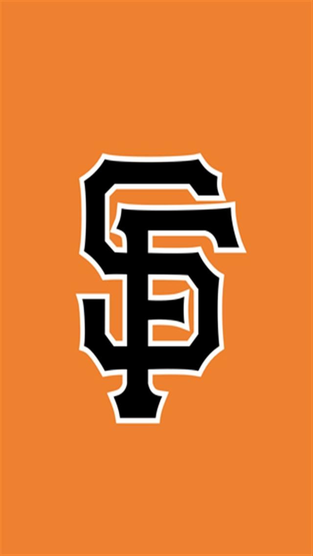 San Francisco Giants Orange Logo Sports iPhone Wallpaper S