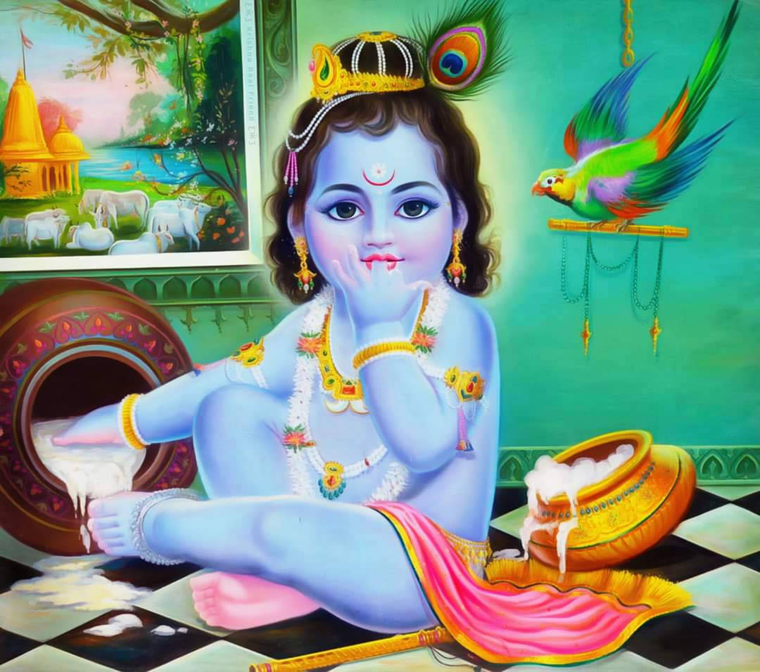 Krishna Ji HD Wallpaper