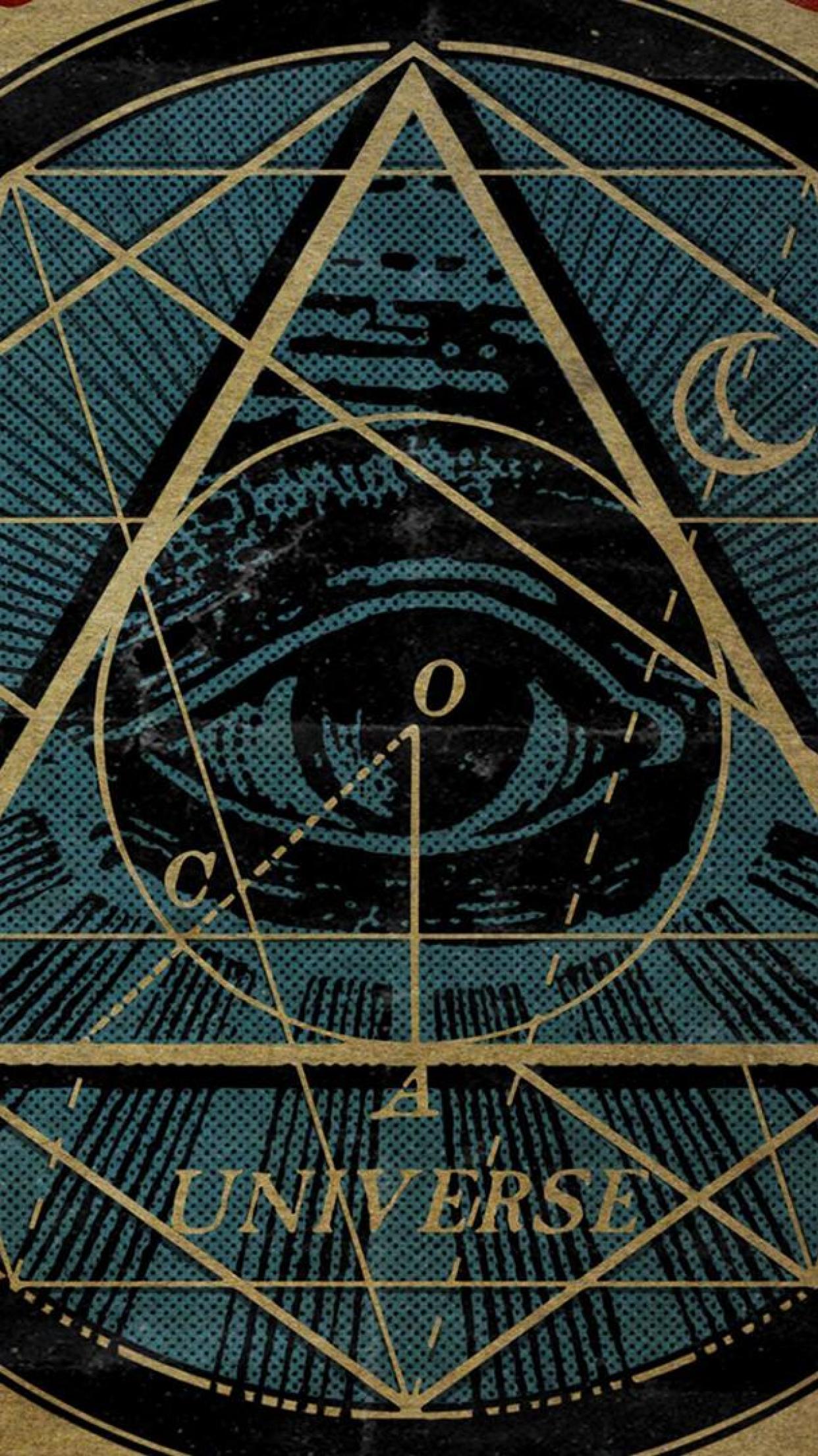 Illuminati iPhone Wallpaper Top