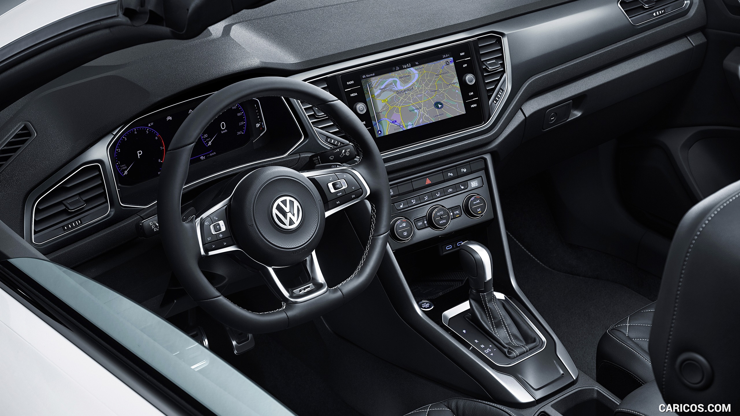 Volkswagen T Roc Cabriolet Interior HD Wallpaper