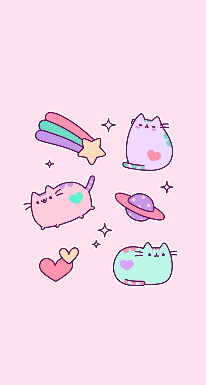 Kawaii Pastel Laptop Wallpaper On