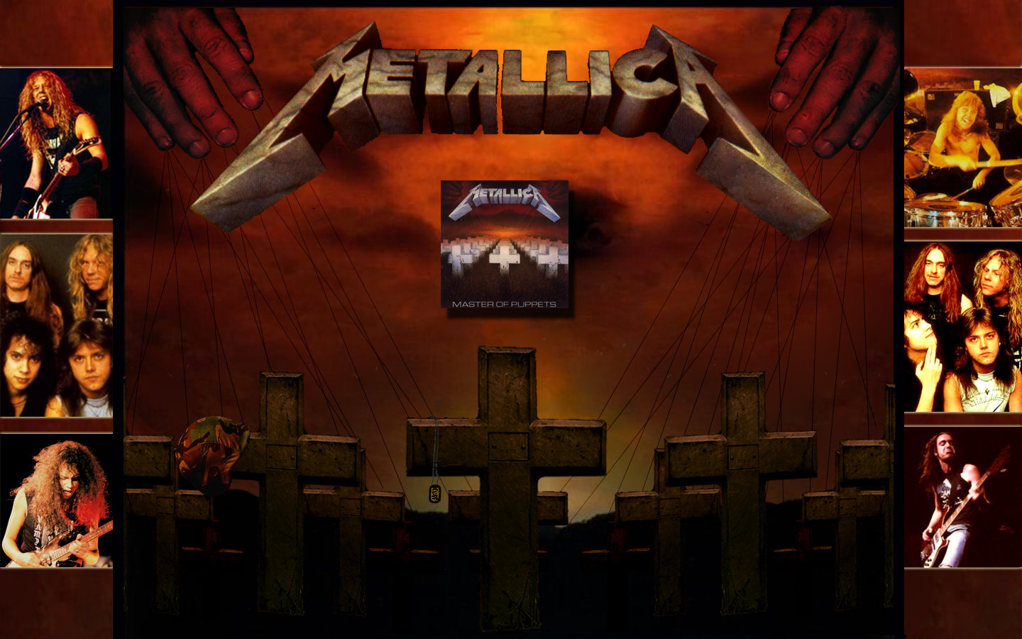 Hãy tải ngay hình nền Metallica Master Of Puppets đẹp nhất để thấy sự mạnh mẽ và căng thẳng của những ca khúc của ban nhạc Metallica! Với một thiết kế tuyệt vời và chất lượng hình ảnh độc đáo, những bộ hình này đáng để bạn sở hữu.