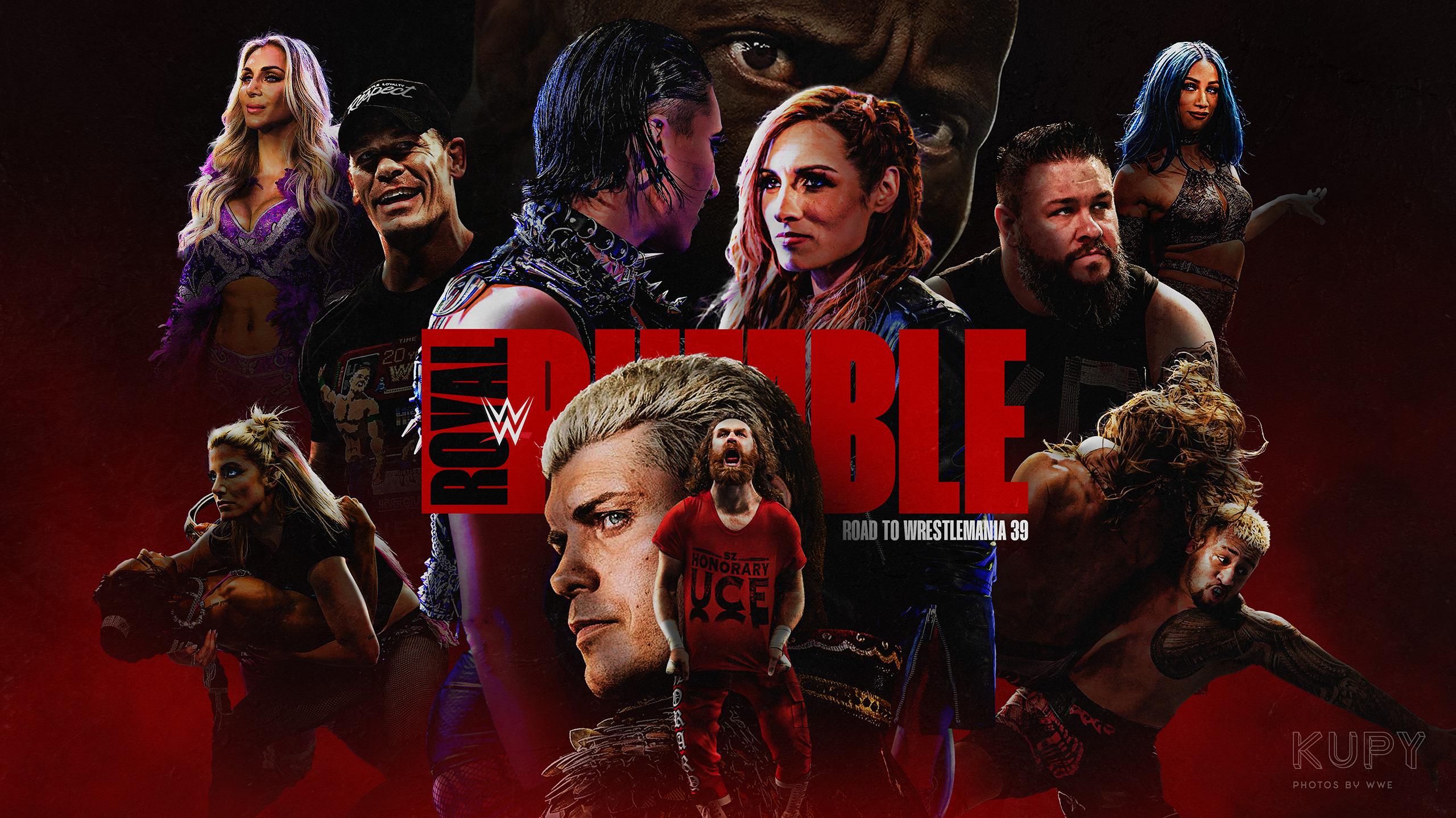 New Road To Wrestlemania Wwe Royal Rumble Wallpaper
