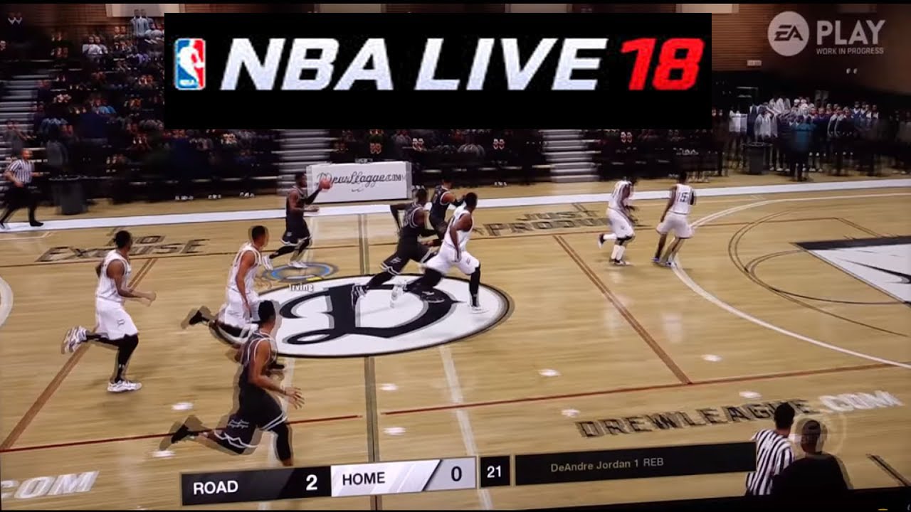 Nba Live 5v5 Actual Gameplay Footage Real No