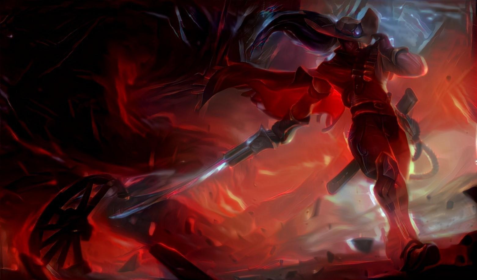 High Noon Yasuo Bined With Blood Moon R Yasuomains