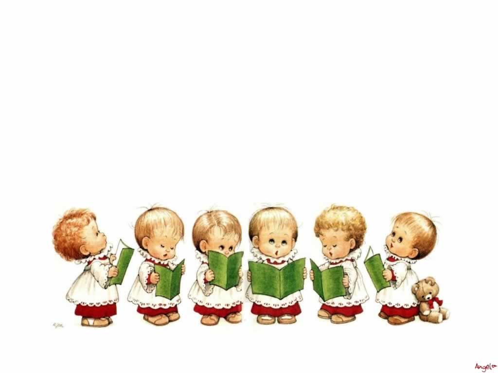 Photo Christmas Background For Children Grasscloth Wallpaper