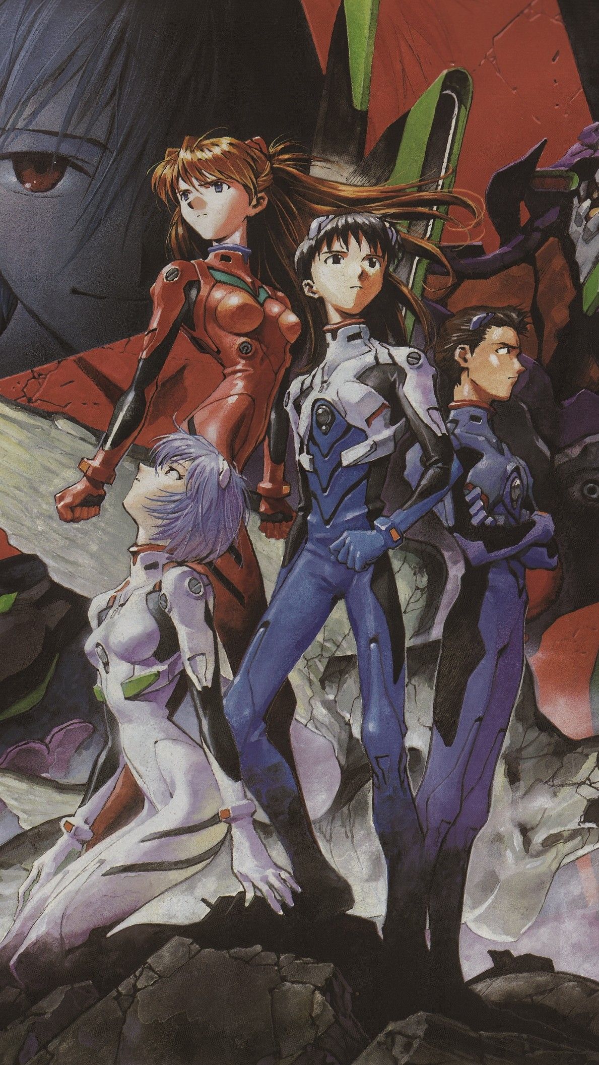 Evangelion 4k Wallpaper