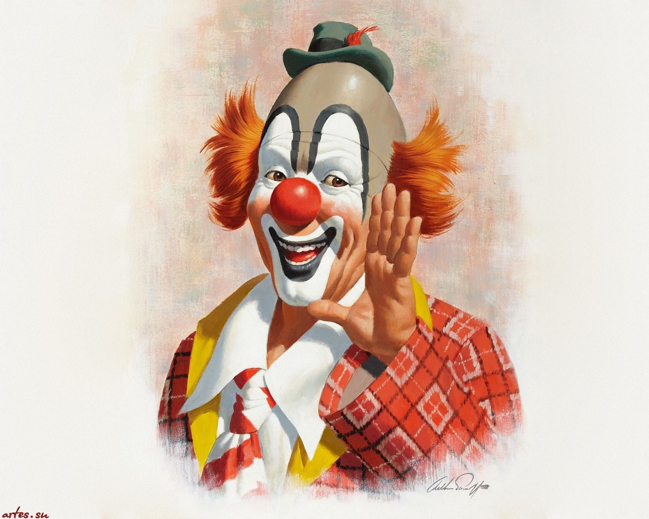 Clown Image Desktop Background