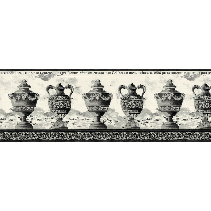 Download Border Designs Black And White Widescreen HD Wallpaper