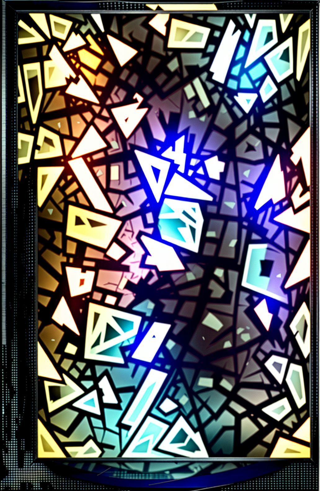 Broken Tv Screen Wallpaper
