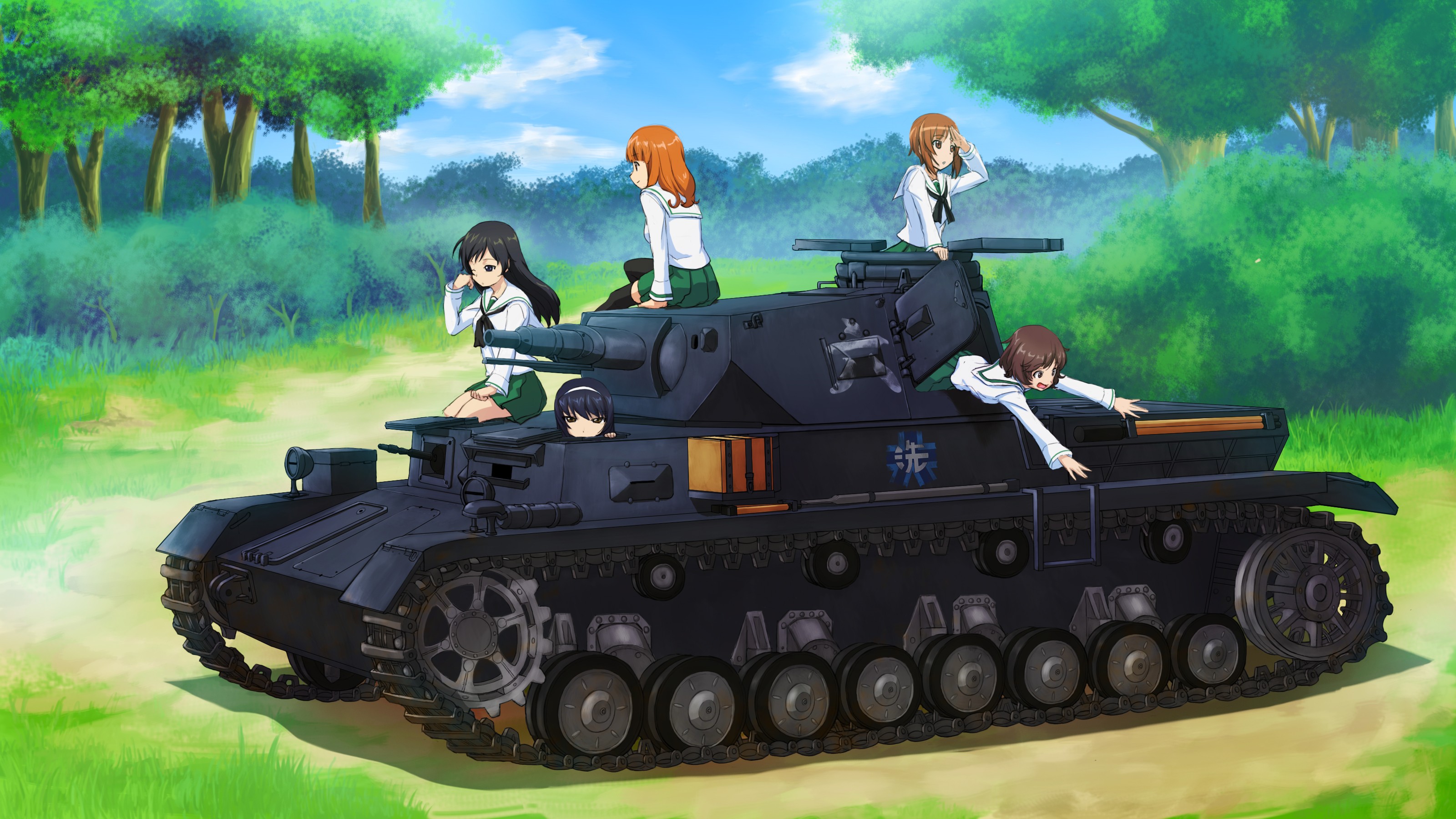 Anime   Girls Und Panzer Wallpaper 3200x1800