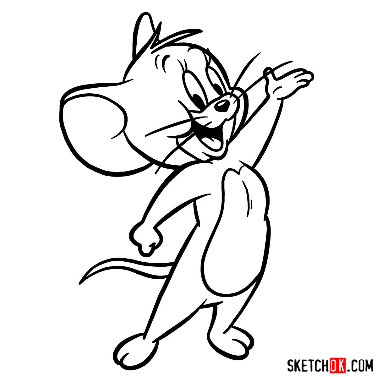 Black And White Cartoon Wallpaper