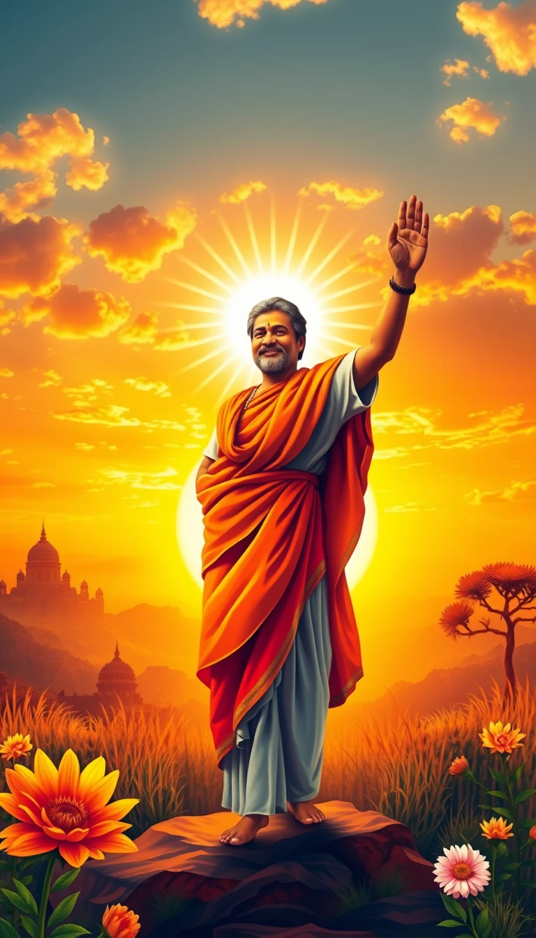 Swami Vivekananda Mobile Wallpaper