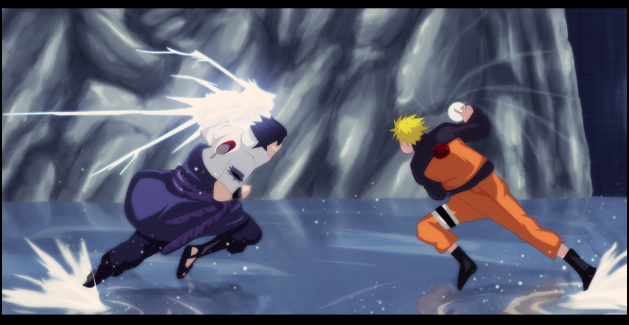 naruto vs sasuke shippuden rasengan vs chidori